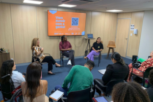 2ª edição do Zunne contou com roda de conversa com Ticiana Rolim, Lucas Santana e Silvânia Brito Crédito: Divulgação. Fonte: Jornal Correio