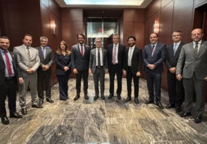 Comitiva do governo de Minas Gerias apresentou os potenciais do estado em busca de investimentos e parcerias. Crédito: André Cruz / Digital MG. Fonte: Estado De Minas