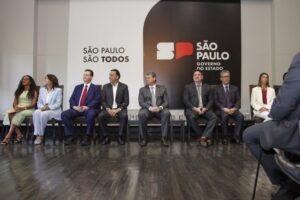 Cerimônia de posse das novas Secretárias Fonte: Portal do Governo de SP