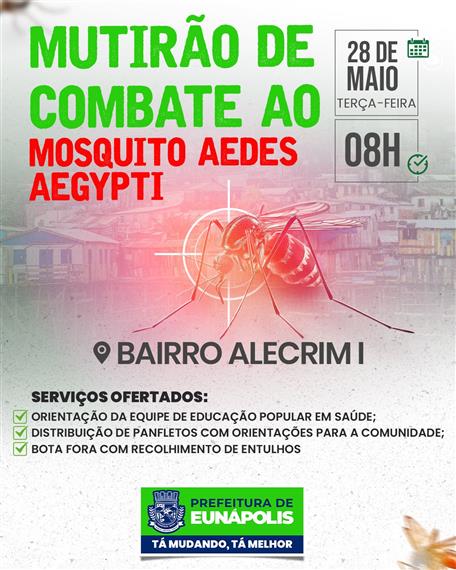 Fonte: Ascom - Prefeitura de Eunápolis.