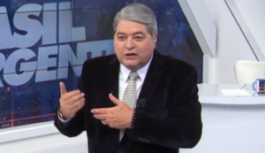 Datena não poderá mais assumir o programa 'Brasil Urgente'. Fonte: Jovem Pan