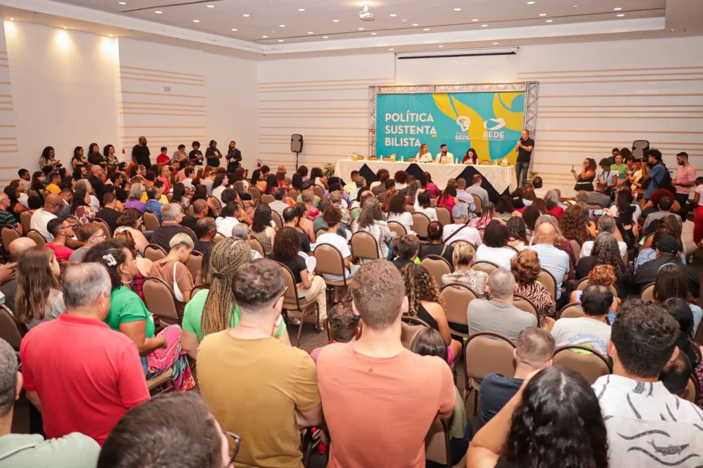 Evento reuniu lideranças de diversos partidos e contou com a presença da ministra do Meio Ambiente e Mudanças Climáticas, Marina Silva. Foto: Divulgação. Fonte: O DIA