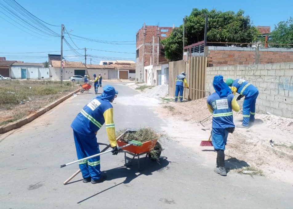Trabalho da Sesep em Lagoa de José Luiz. Fonte: PMVC