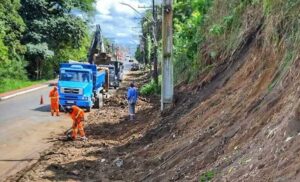 Trecho vai do Posto Cachoeira às imediações do Cidadalle || Foto PMI. Fonte: Pimenta Blog