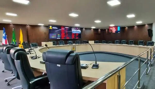 Plenário da Câmara de Vereadores de Itabuna Crédito: Divulgação. Fonte: Jornal Correio