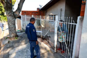 Equipes reforçaram as orientações para a prevenção da dengue na Vila São Paulo e na Vila Esperança. Fonte: Prefeitura de Jundiaí