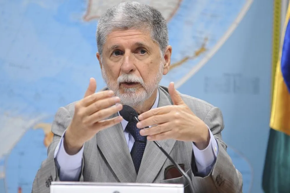 Ex-chanceler Celso Amorim é assessor especial da Presidência — Foto: AGÊNCIA BRASIL. Fonte: Portal G1