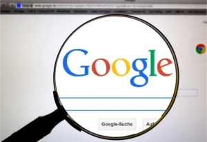 Página de pesquisa do google. Fonte: SBT News